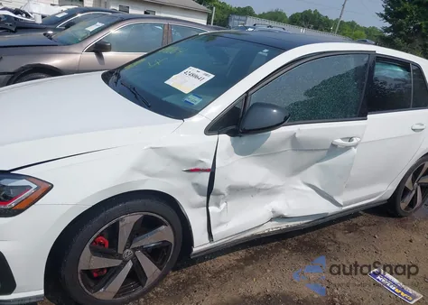 2019 Volkswagen Gti S/Se/Autobahn/Rabbit Edition из США, поврежденный, VIN 3VW6T7AUXKM034813